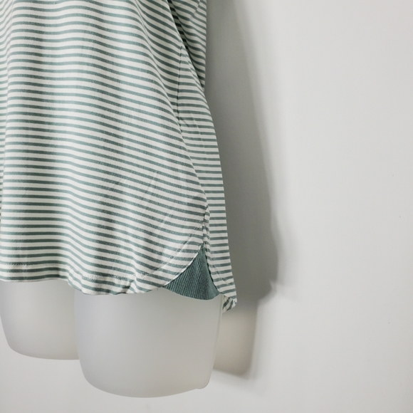 Splendid Sage Green And White Tank Top - Picture 5 of 8